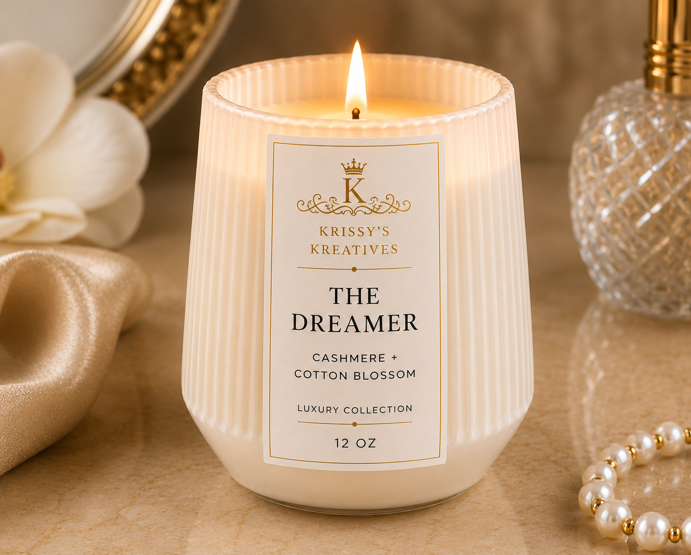 THE DREAMER 12 oz Soy Wax Candle- Lux Collection