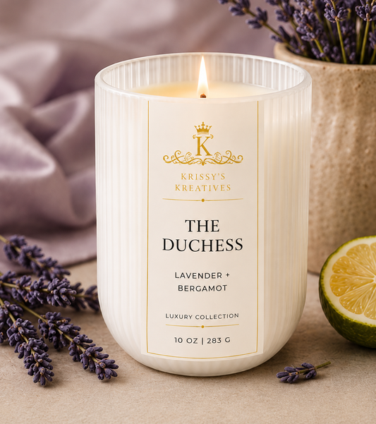 THE DUCHESS 10 oz Soy Wax Candle- Lux Collection