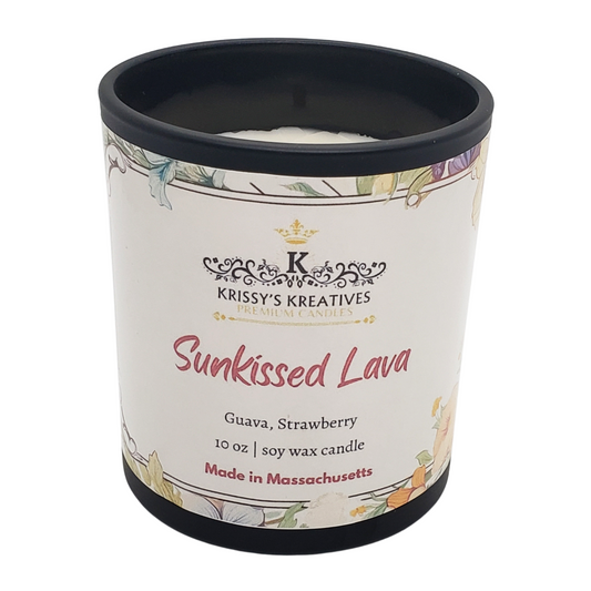 Sunkissed Lava Soy Wax Candle