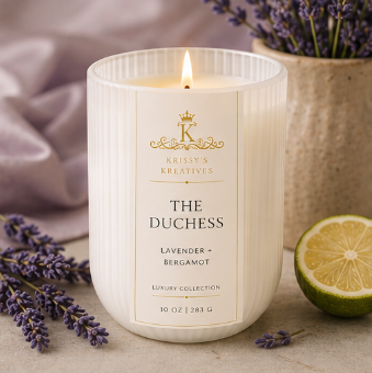 THE DUCHESS 10 oz Soy Wax Candle- Lux Collection