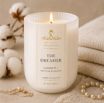 THE DREAMER 10 oz Soy Wax Candle- Lux Collection