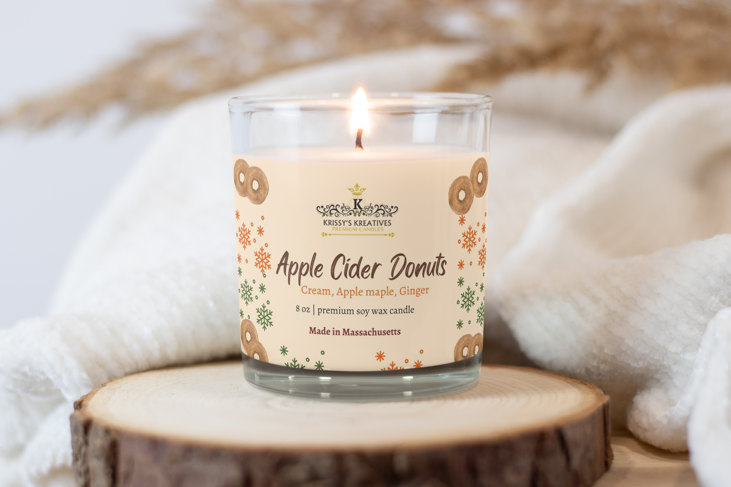 Apple Cider Donut Candle